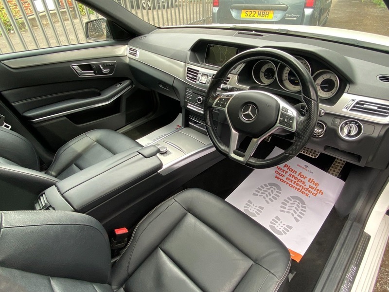 Mercedes-Benz E Class Amg Line White #19