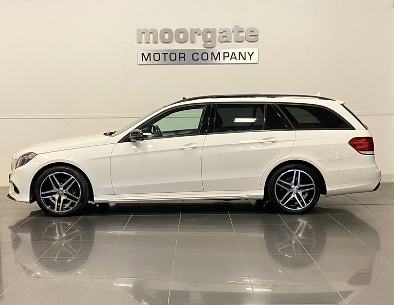 Mercedes-Benz E Class E220 Bluetec Amg Night White #5