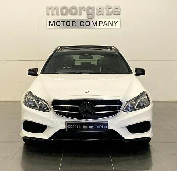 Mercedes-Benz E Class E220 Bluetec Amg Night White #3