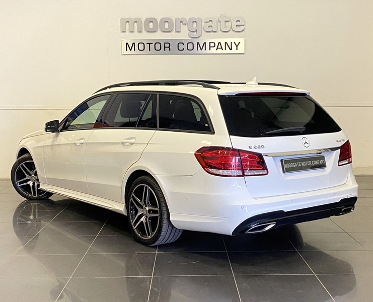 Mercedes-Benz E Class Amg Line White #8