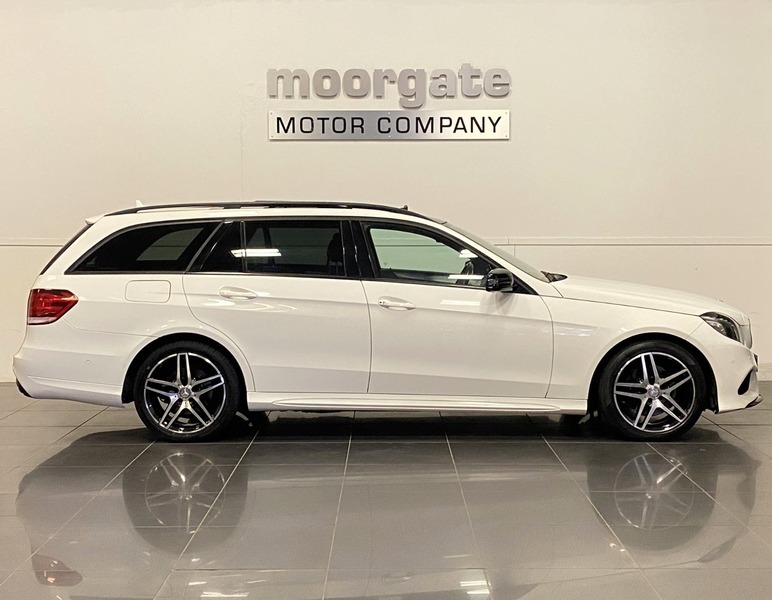 Mercedes-Benz E Class E220 Bluetec Amg Night White