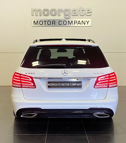 Mercedes-Benz E Class Amg Line White #7