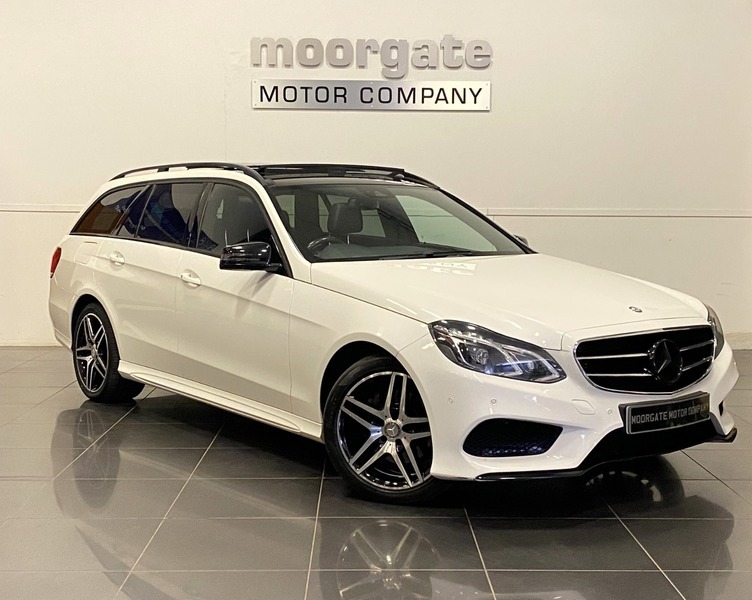 Mercedes-Benz E Class E220 Bluetec Amg Night White #2