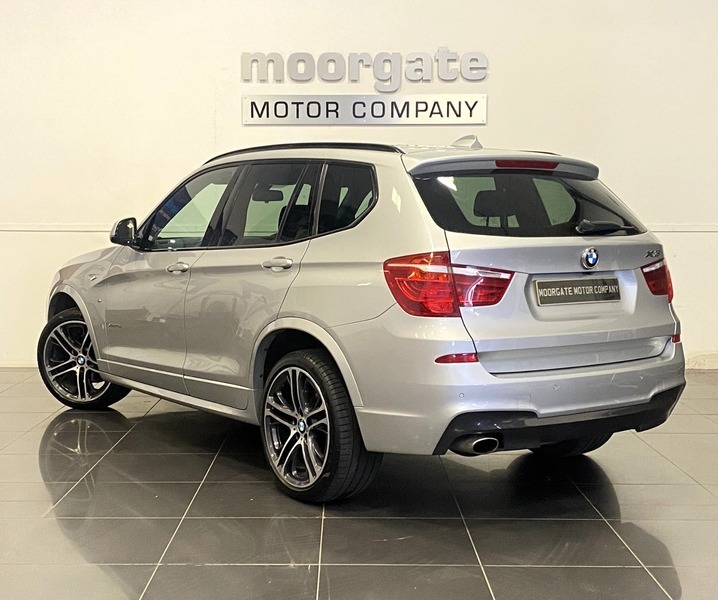 BMW X3 Xdrive20d M Sport Silver #6