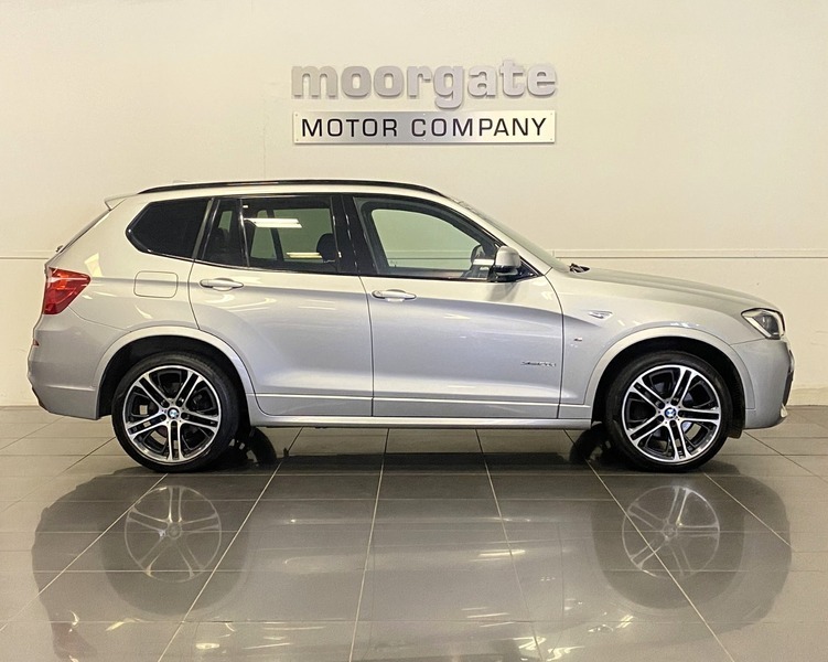 BMW X3 Xdrive20d M Sport Silver #2