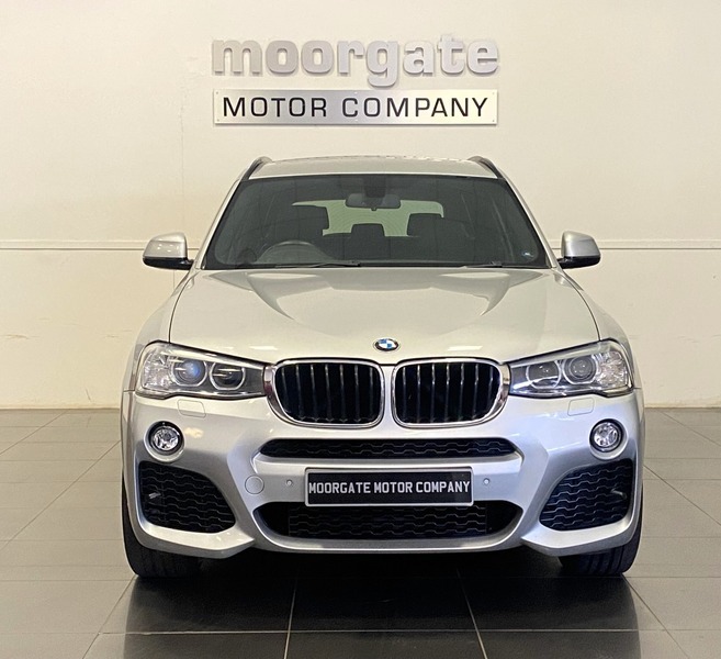 BMW X3 Xdrive20d M Sport Silver #3
