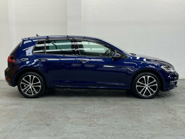 Volkswagen Golf Match Tdi Dsg Blue #2