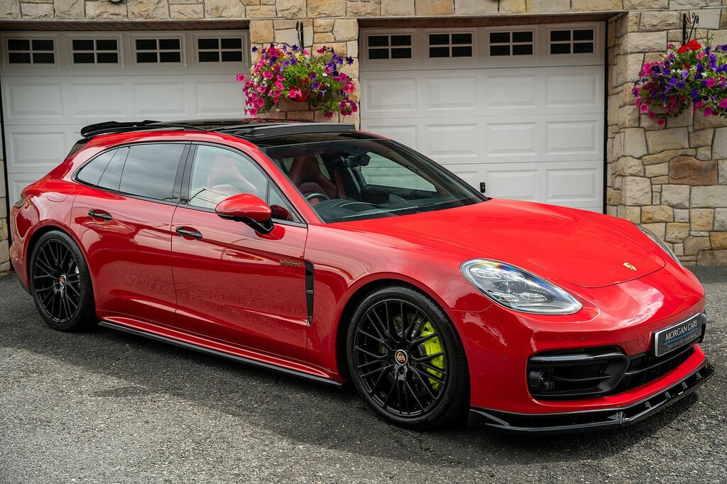 Porsche Panamera 2.9 V6 E-hybrid 17.9Kwh 4S Sport Turismo Petro Red #2