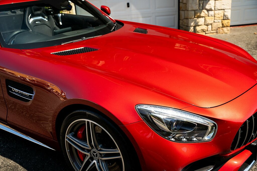 Mercedes-Benz AMG GT V8 Biturbo C Red #3