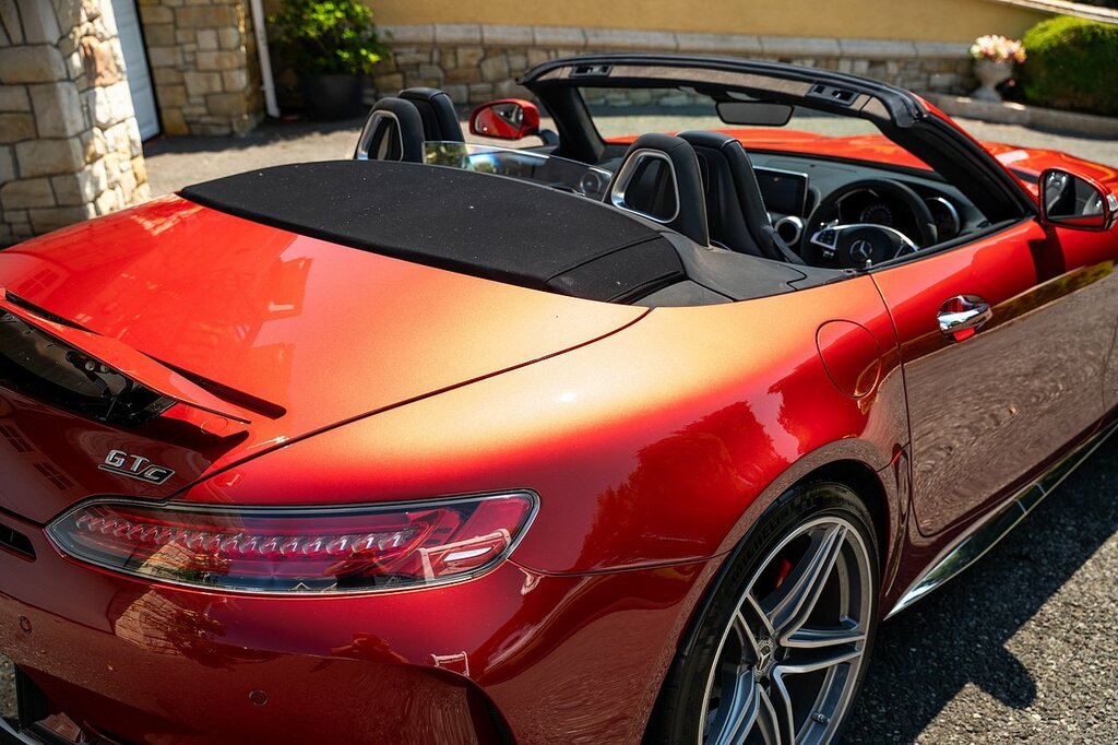Mercedes-Benz AMG GT V8 Biturbo C Red #4