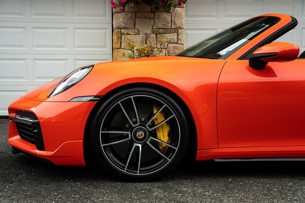 Porsche 911 T 992 Turbo S CK21ZHE Orange #4