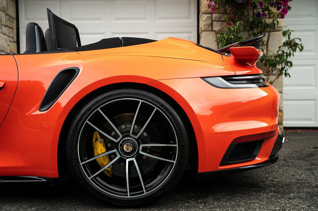 Porsche 911 T 992 Turbo S CK21ZHE Orange #5