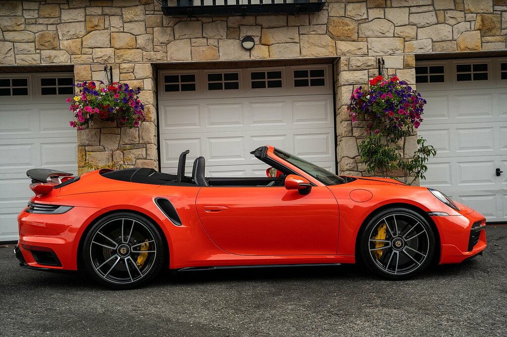 Porsche 911 T 992 Turbo S CK21ZHE Orange #3