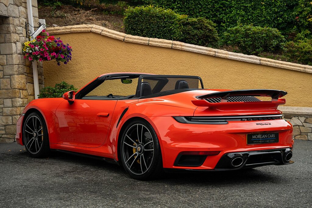 Porsche 911 3.7T 992 Turbo S Convertible Pdk 4Wd Eu CK21ZHE Orange #6