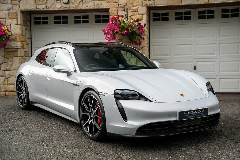 Porsche Taycan Performance Plus 93.4Kwh 4S Sport Turismo Elec LX24PKY Grey
