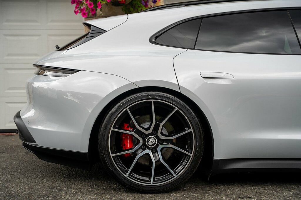 Porsche Taycan Performance Plus 93.4Kwh 4S Sport Turismo Elec LX24PKY Grey #5
