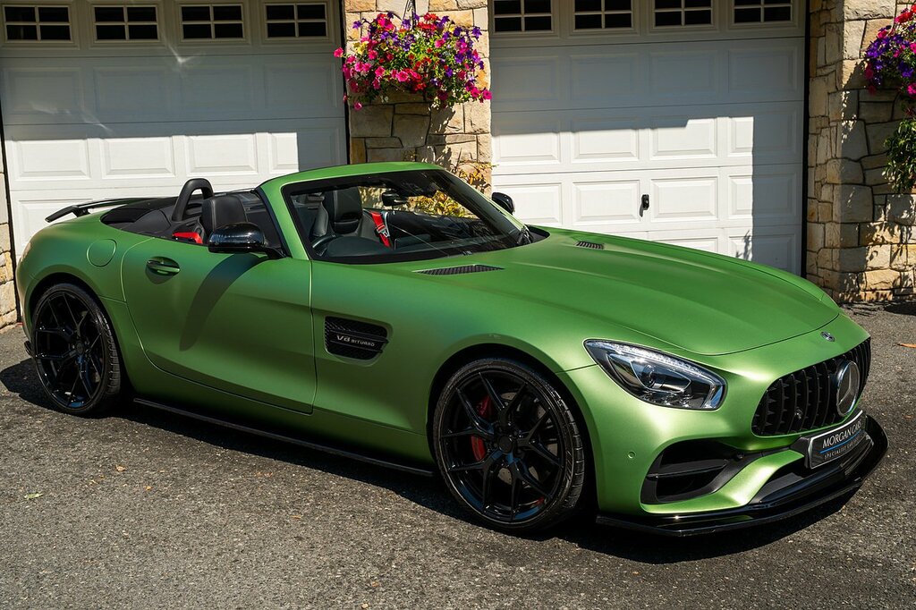 Mercedes-Benz AMG GT 4.0 V8 Biturbo Premium Roadster Spds Green #2