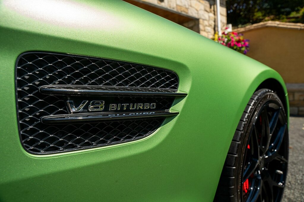 Mercedes-Benz AMG GT 4.0 V8 Biturbo Premium Roadster Spds Green #5