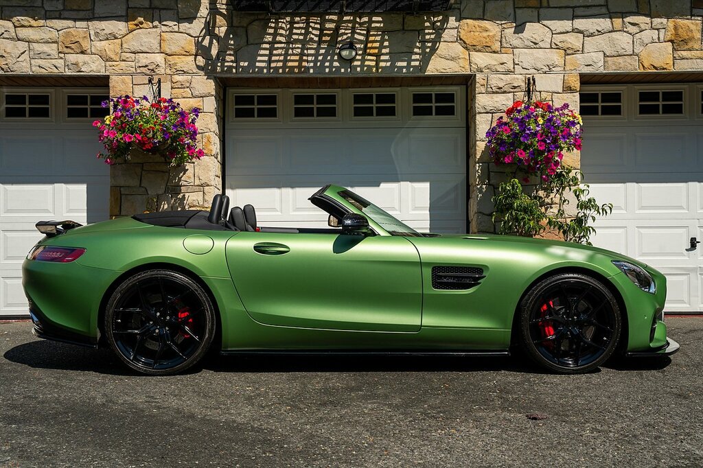Mercedes-Benz AMG GT 4.0 V8 Biturbo Premium Roadster Spds Green #3