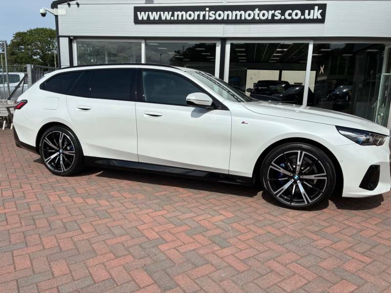 BMW 5 Series 520I M Sport Touring White