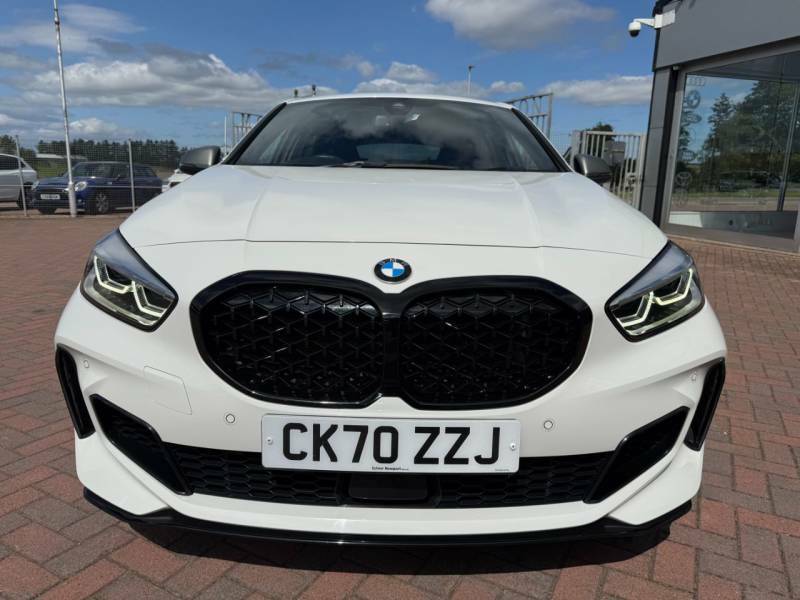 BMW 1 Series M135i X-drive White #3