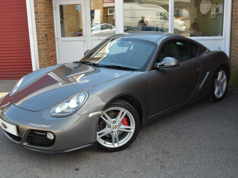 Porsche Cayman 987 Blue #9