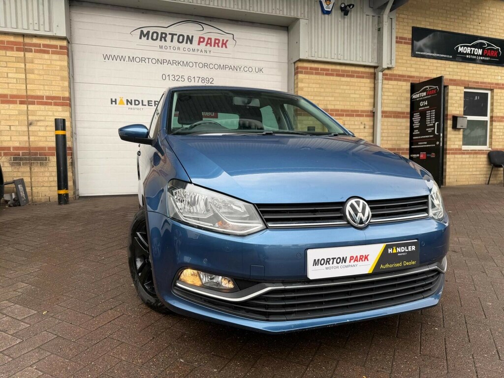 Volkswagen Polo Hatchback 1.4 Tdi Bluemotion Tech Match Euro 6 S Blue