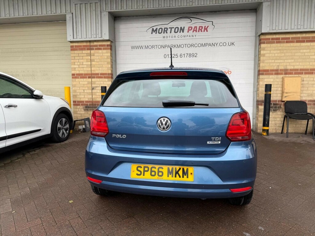 Volkswagen Polo Hatchback 1.4 Tdi Bluemotion Tech Match Euro 6 S Blue #5
