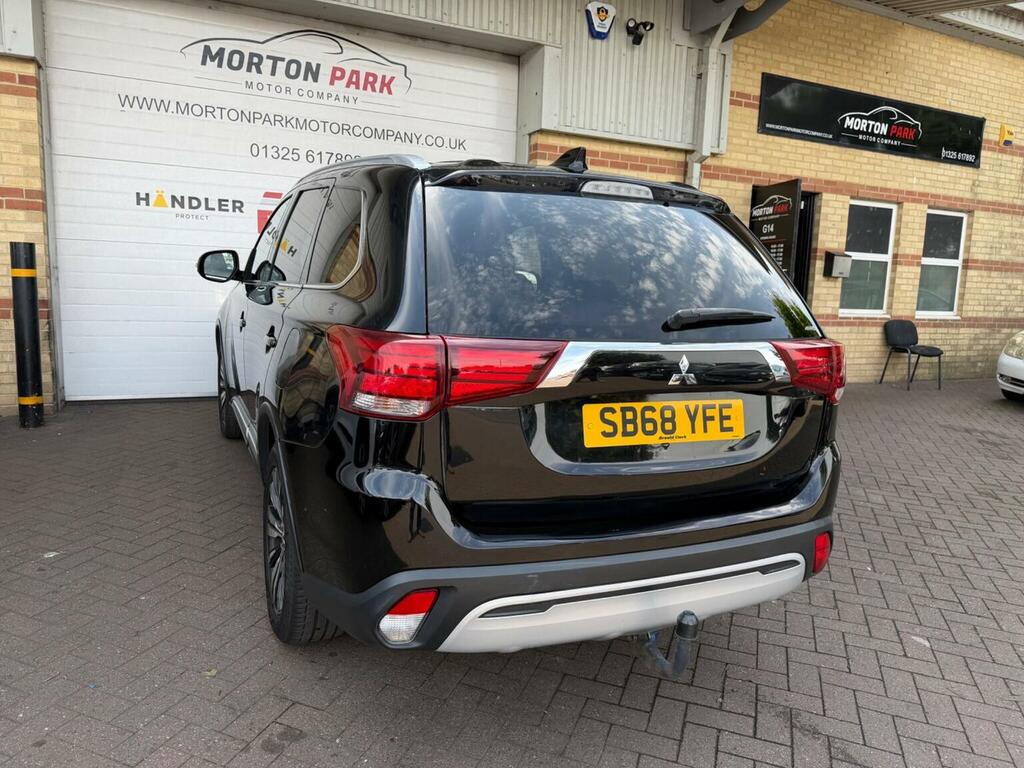 Mitsubishi Outlander Suv 2.0 Mivec 4 Cvt 4Wd Euro 6 Ss 201968 SB68YFE Black #5