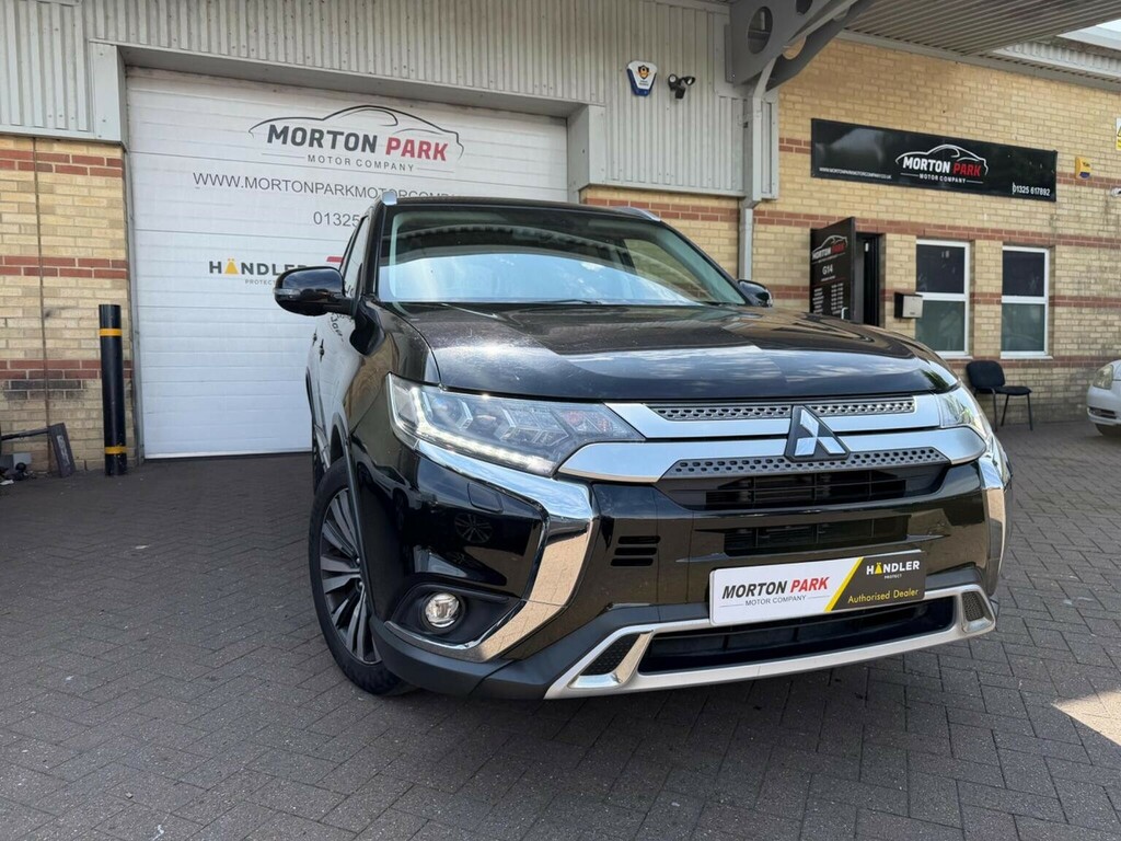 Mitsubishi Outlander Suv 2.0 Mivec 4 Cvt 4Wd Euro 6 Ss 201968 Black