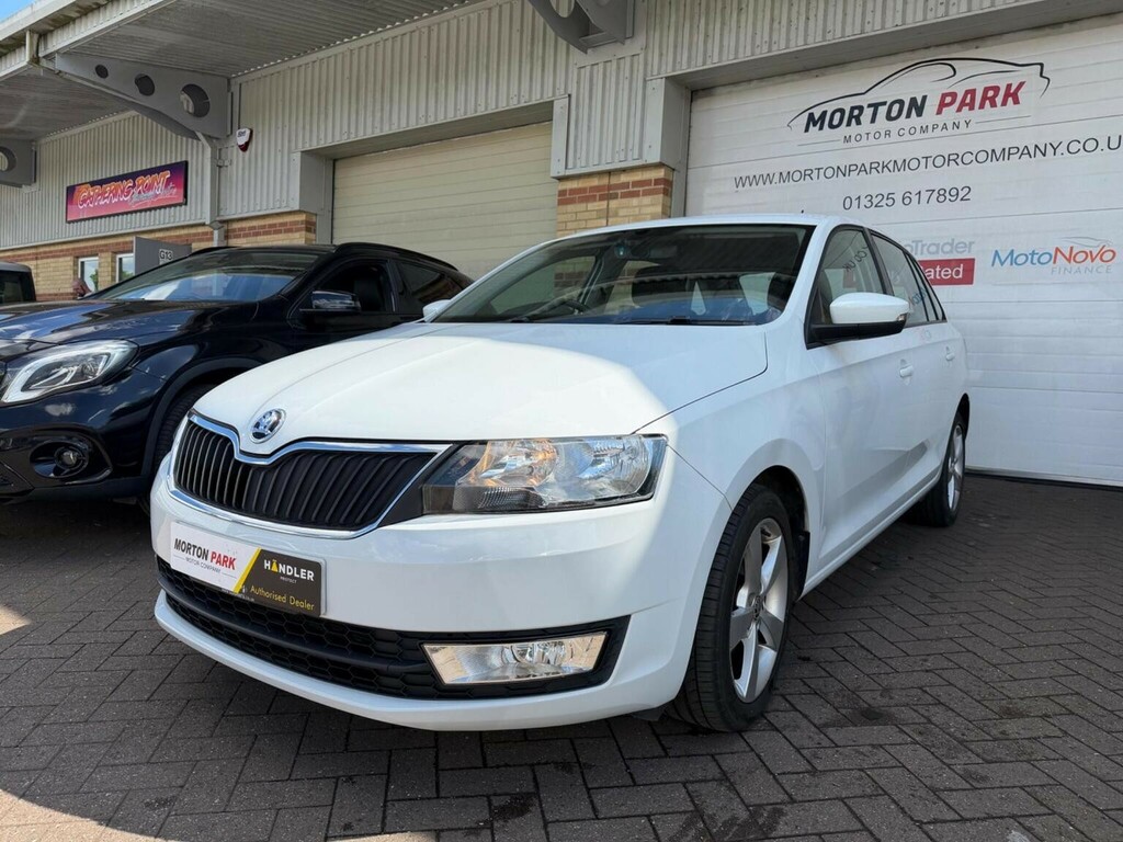 Skoda Rapid Spaceback 1.2 Tsi Se Tech Dsg Euro 6 Ss GM17ZCA White #3