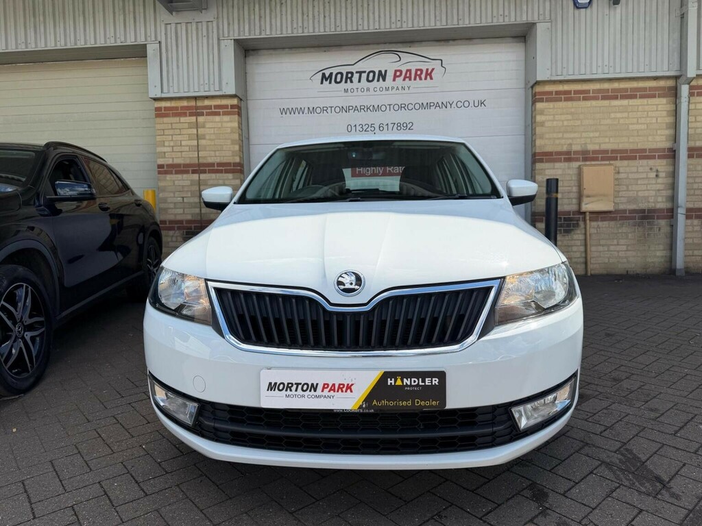 Skoda Rapid Spaceback 1.2 Tsi Se Tech Dsg Euro 6 Ss GM17ZCA White #2