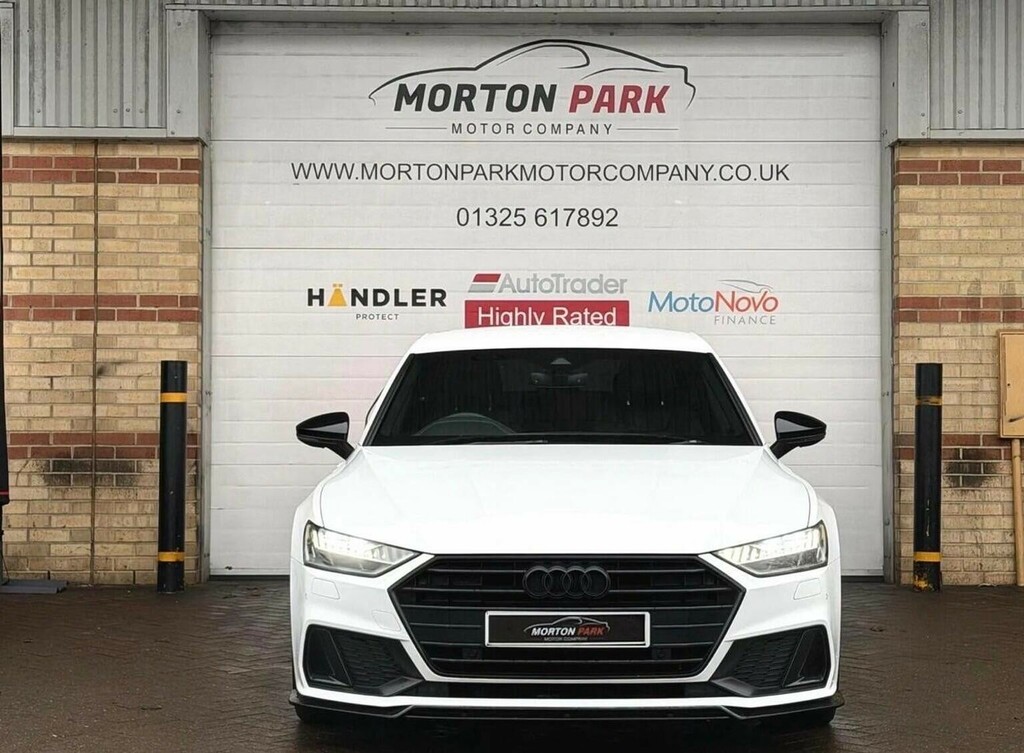Audi A7 Hatchback 2.0 Tdi 40 S Line Sportback S Tronic Eur White #2
