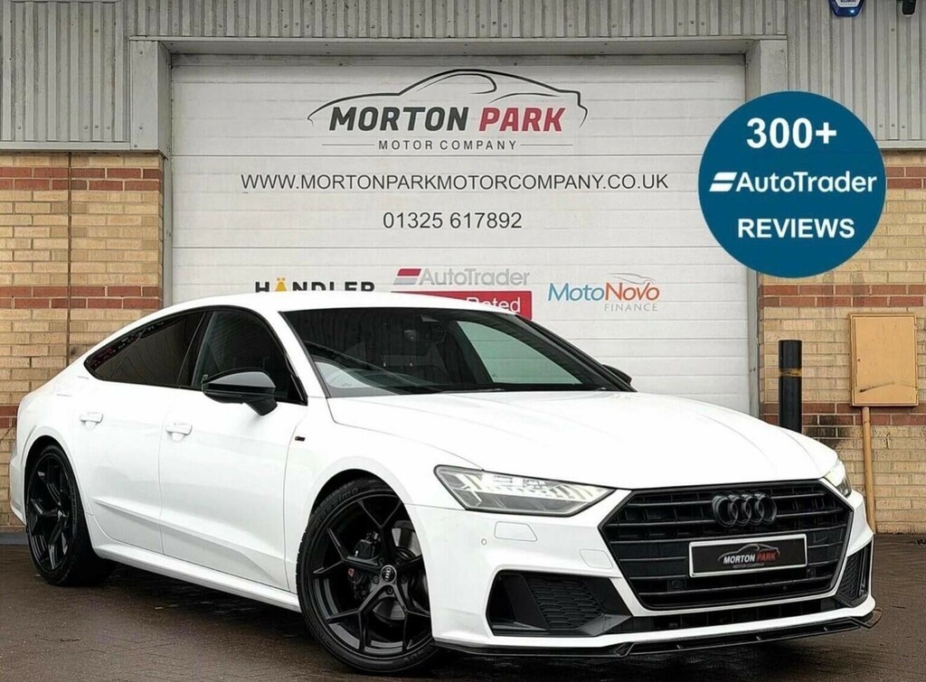 Audi A7 Hatchback 2.0 Tdi 40 S Line Sportback S Tronic Eur White