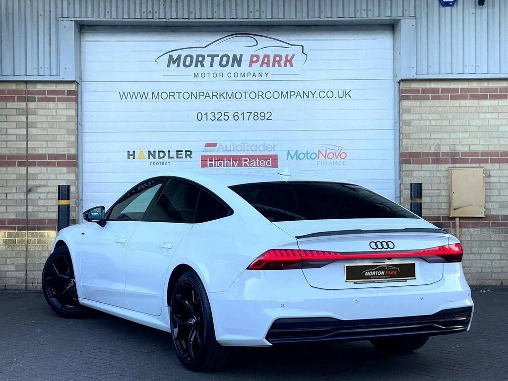 Audi A7 Hatchback 2.0 Tdi 40 S Line Sportback S Tronic Eur White #5