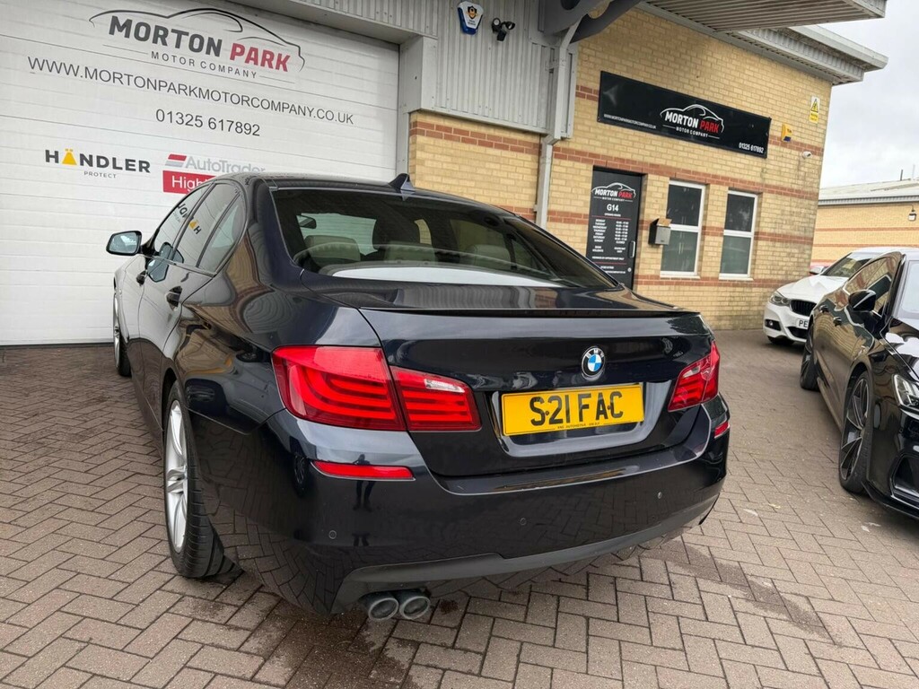 BMW 5 Series 2.0 520D M Sport Steptronic Euro 5 Ss Black #4