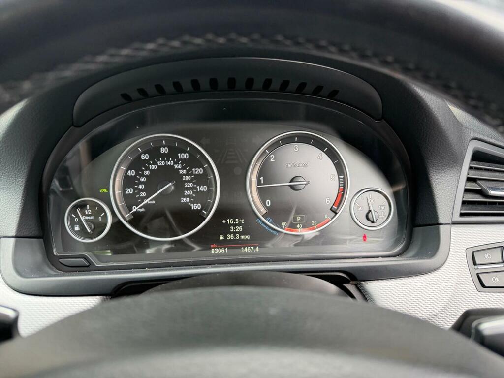 BMW 5 Series Saloon 2.0 520D Ed Efficientdynamics Euro 5 Ss Blue #25