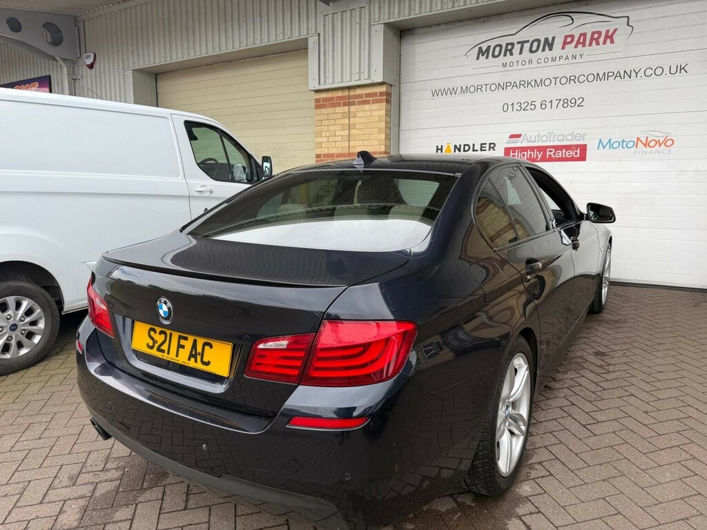 BMW 5 Series Saloon 2.0 520D Ed Efficientdynamics Euro 5 Ss Blue #7