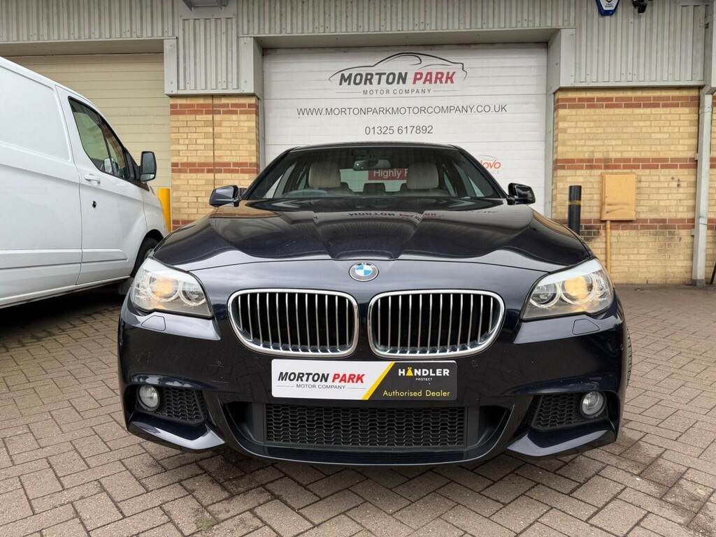 BMW 5 Series 2.0 520D M Sport Steptronic Euro 5 Ss Black #2