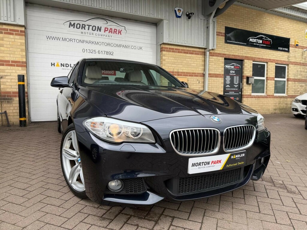 BMW 5 Series 2.0 520D M Sport Steptronic Euro 5 Ss Black