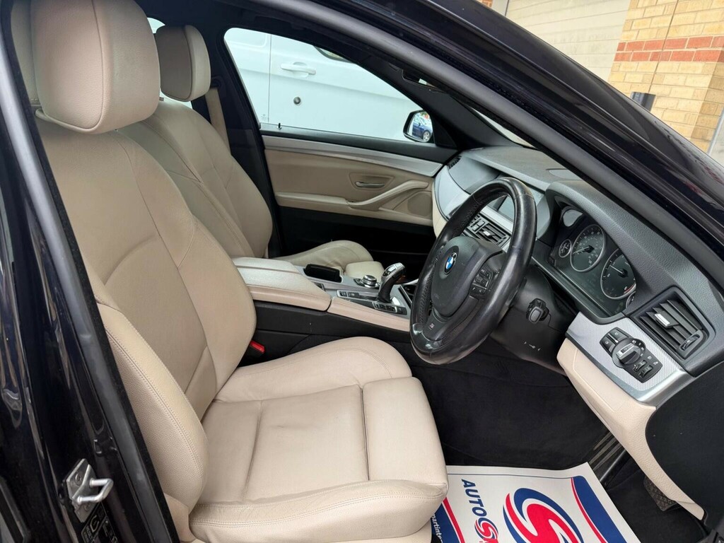 BMW 5 Series Saloon 2.0 520D Ed Efficientdynamics Euro 5 Ss Blue #9