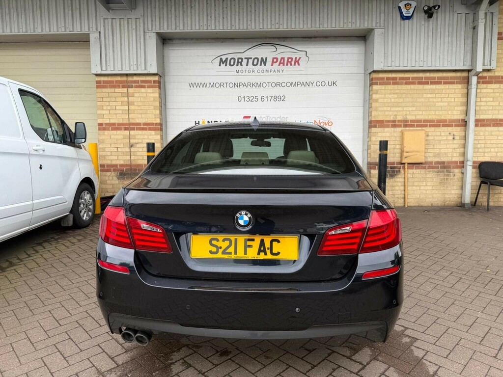 BMW 5 Series 2.0 520D M Sport Steptronic Euro 5 Ss Black #6