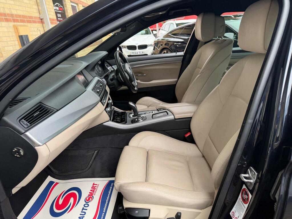 BMW 5 Series Saloon 2.0 520D Ed Efficientdynamics Euro 5 Ss Blue #27