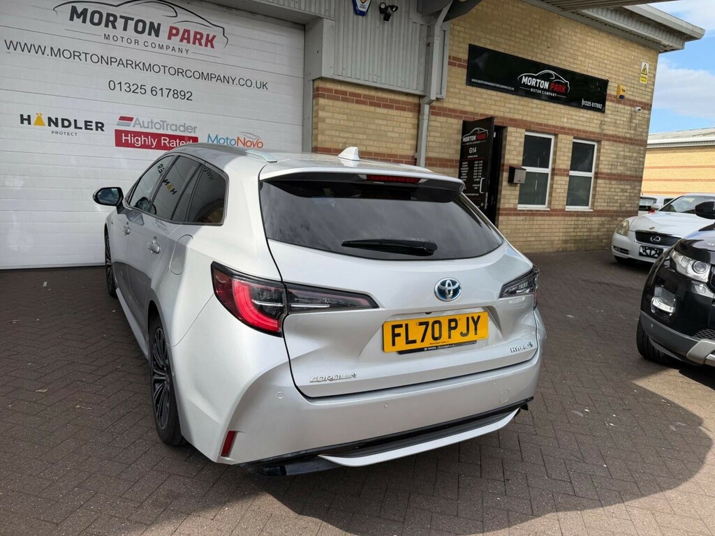 Toyota Corolla Estate 2.0 Vvt-h Excel Touring Sports Cvt Euro 6 Silver #5