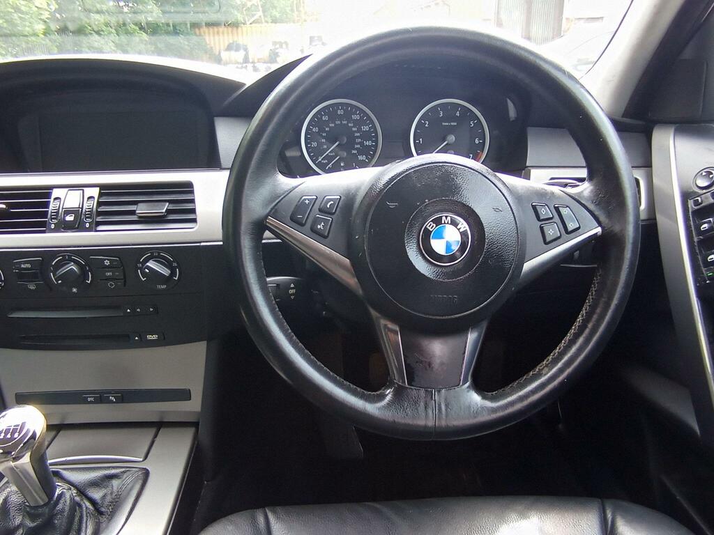 BMW 5 Series Sport Silver #12