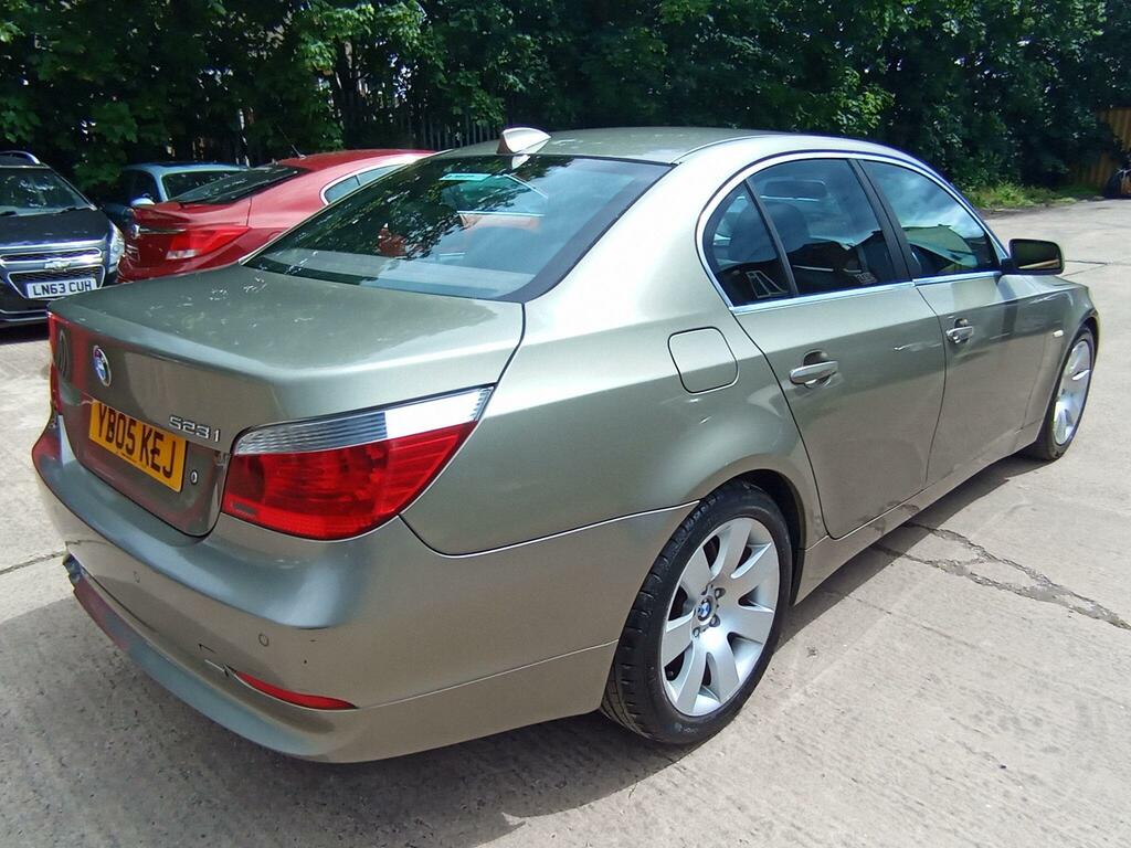 BMW 5 Series Sport Silver #7