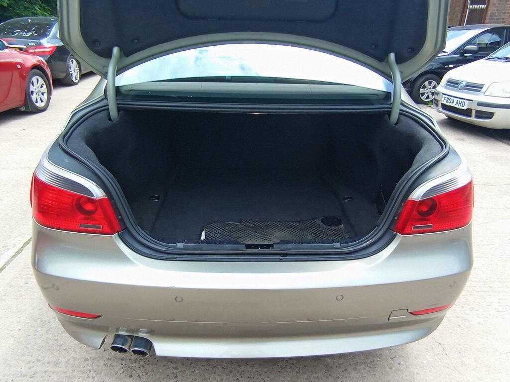BMW 5 Series Sport Silver #9