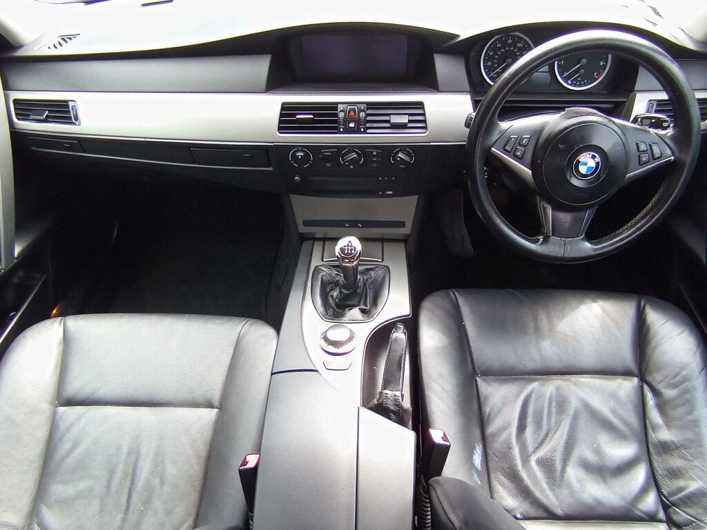 BMW 5 Series Sport Silver #11