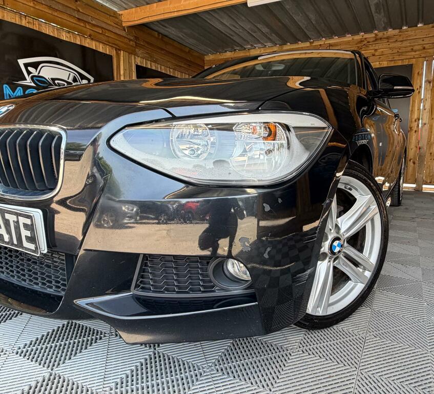 BMW 1 Series 2.0 116D M Sport Euro 5 Ss YC14DSO Black #6