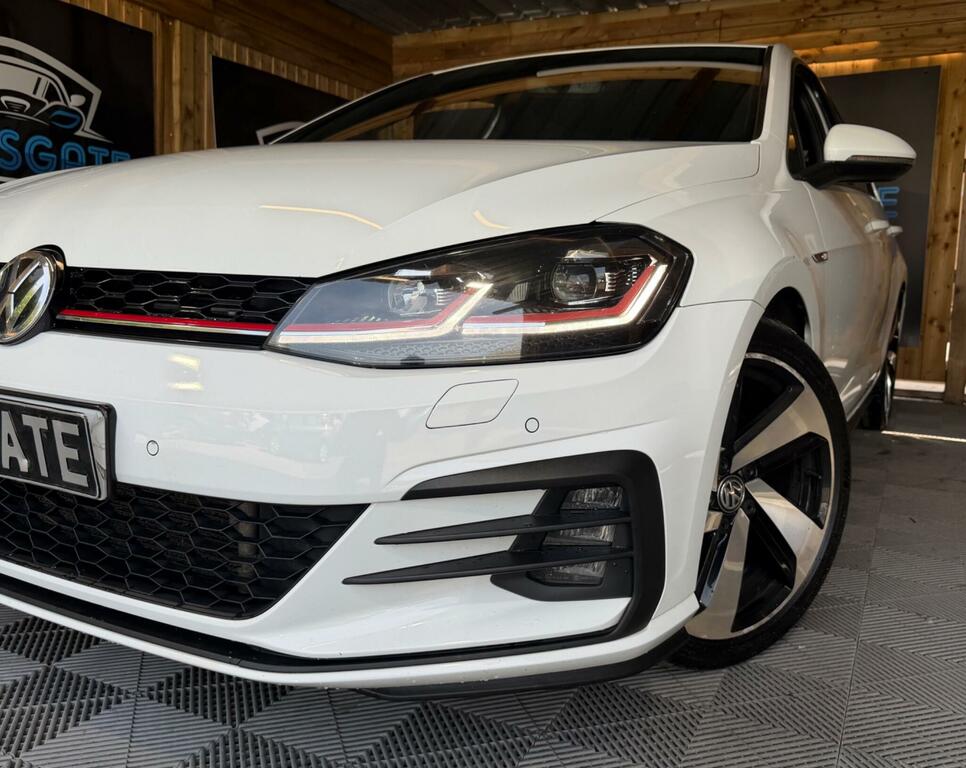 Volkswagen Golf 2.0 Tsi Bluemotion Tech Gti Dsg Euro 6 Ss RV67BYP White #6